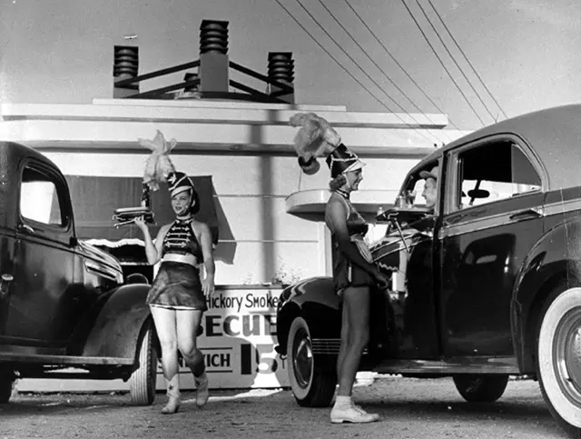 carhop girls vintage photos
