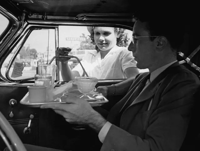 carhop girls vintage photos
