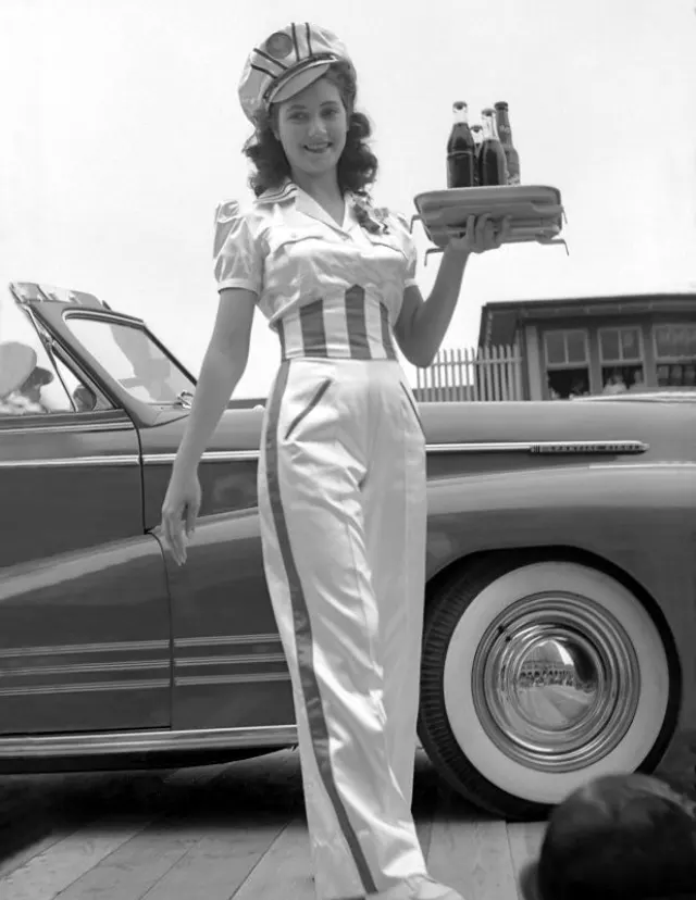 carhop girls vintage photos