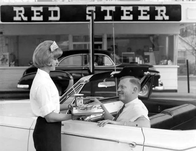 carhop girls vintage photos