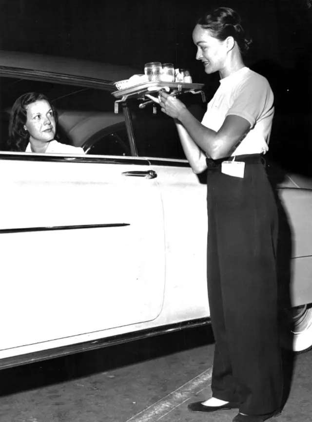 carhop girls vintage photos