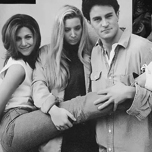 Friends TV Show Behind the Scenes Photos