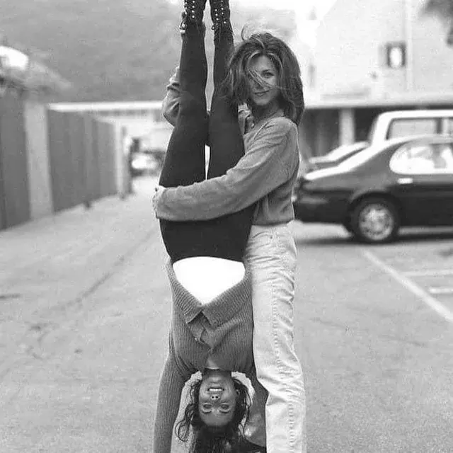 Friends TV Show Behind the Scenes Photos