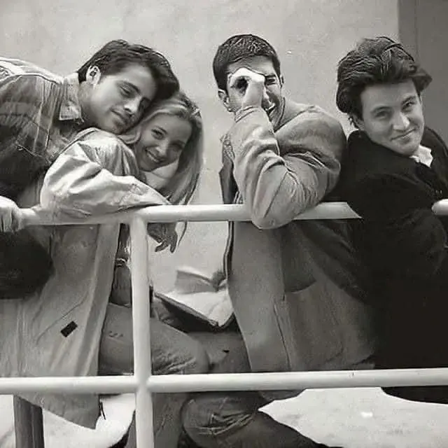 Friends TV Show Behind the Scenes Photos