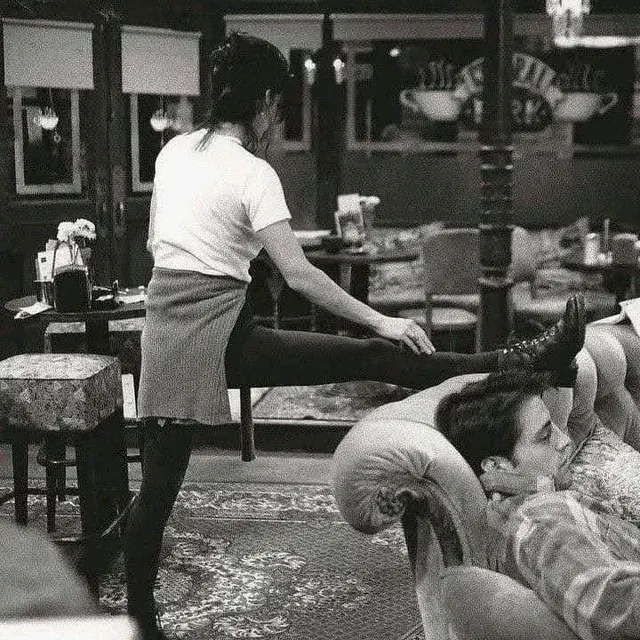 Friends TV Show Behind the Scenes Photos