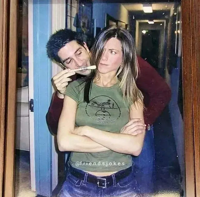 Friends TV Show Behind the Scenes Photos