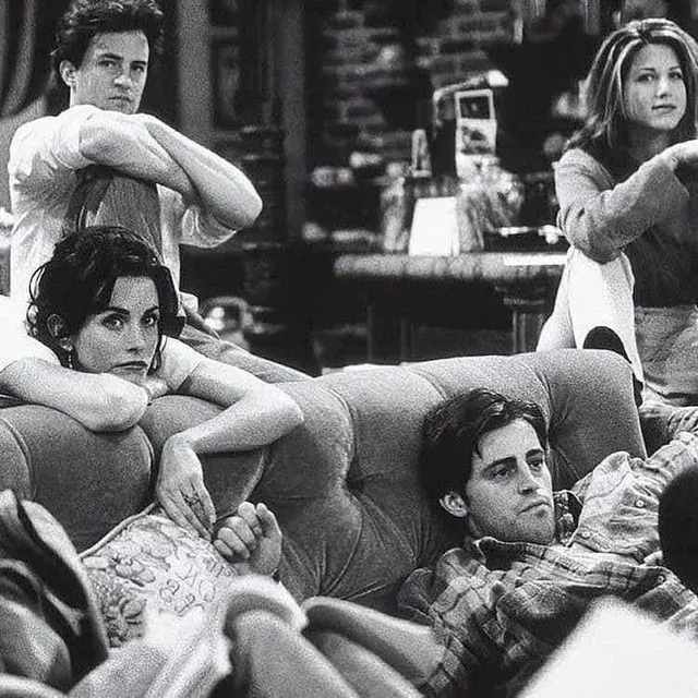 Friends TV Show Behind the Scenes Photos