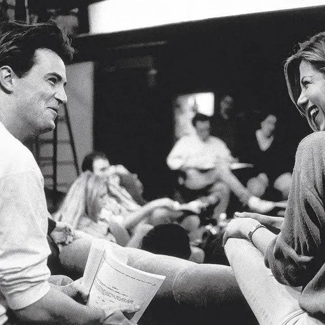 Friends TV Show Behind the Scenes Photos