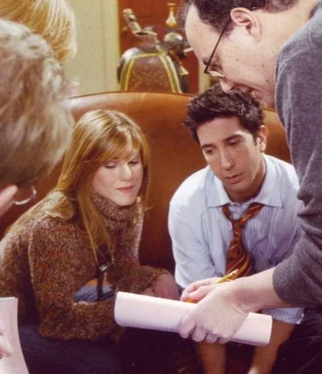 Friends TV Show Behind the Scenes Photos