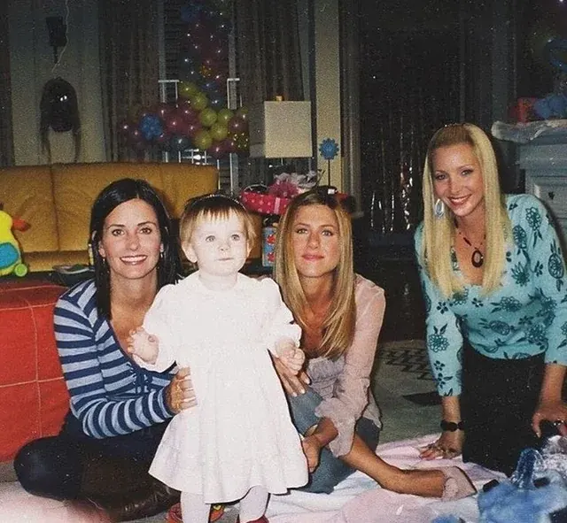 Friends TV Show Behind the Scenes Photos