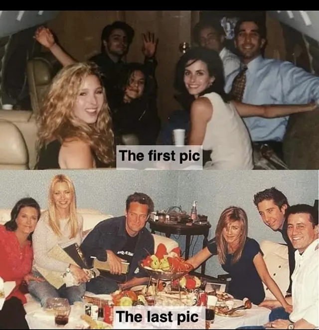 Friends TV Show Behind the Scenes Photos