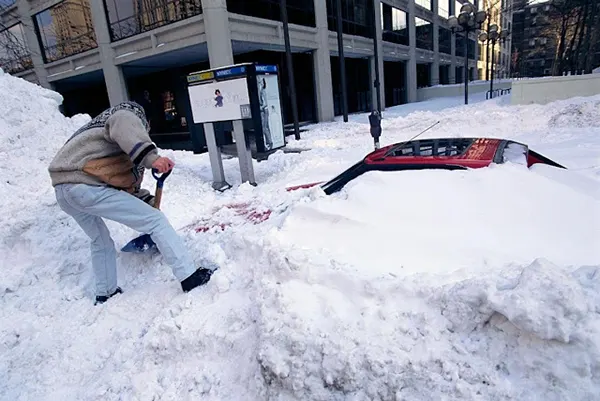 New York Blizzard of 1996 Photos
