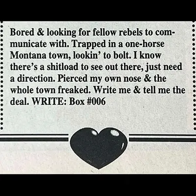 Long Lost Personals Vintage Classified Ads