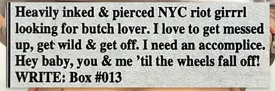 Long Lost Personals Vintage Classified Ads