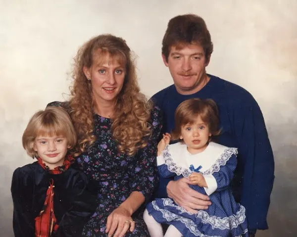 Studio Family Portraits from the 1990s