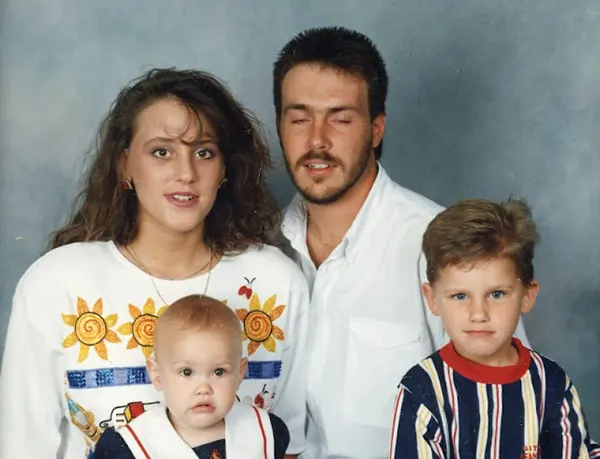 Studio Family Portraits from the 1990s