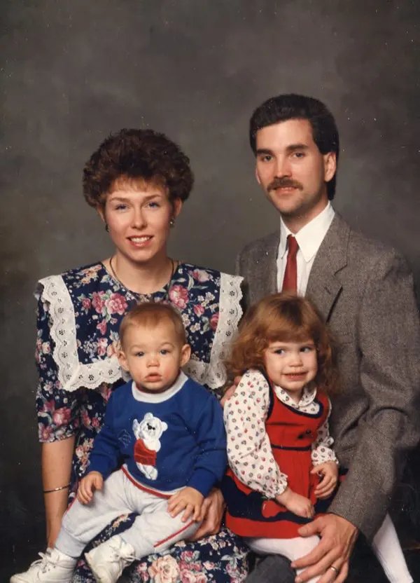 Studio Family Portraits from the 1990s