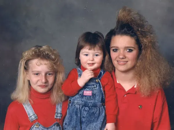 Studio Family Portraits from the 1990s