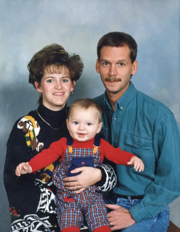Studio Family Portraits from the 1990s