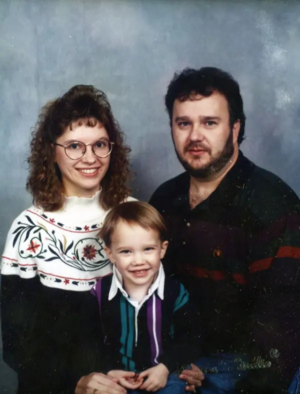 Studio Family Portraits from the 1990s