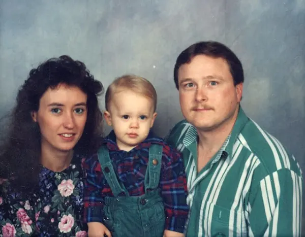 Studio Family Portraits from the 1990s