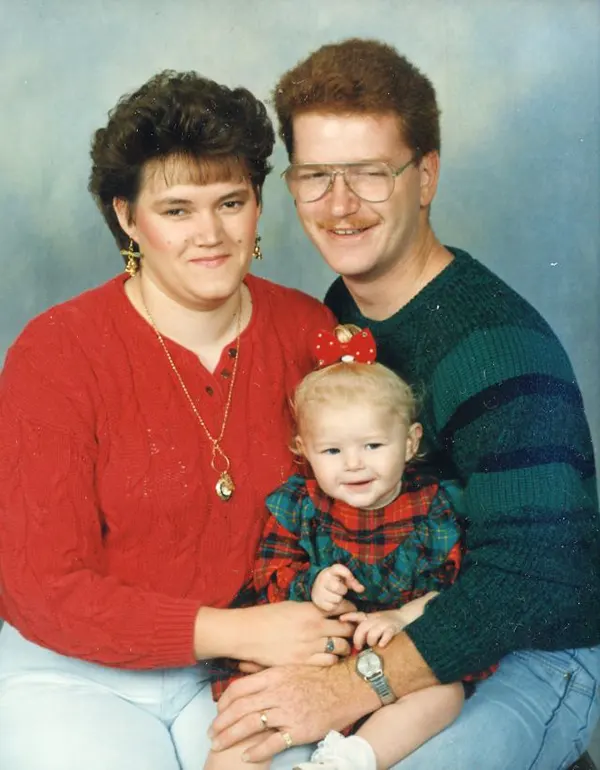 Studio Family Portraits from the 1990s