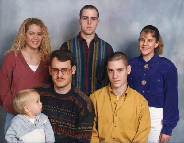 Studio Family Portraits from the 1990s
