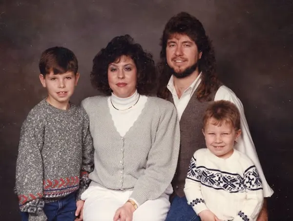 Studio Family Portraits from the 1990s