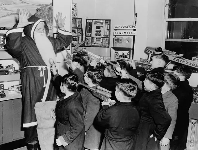 Santa Claus Vintage Photos