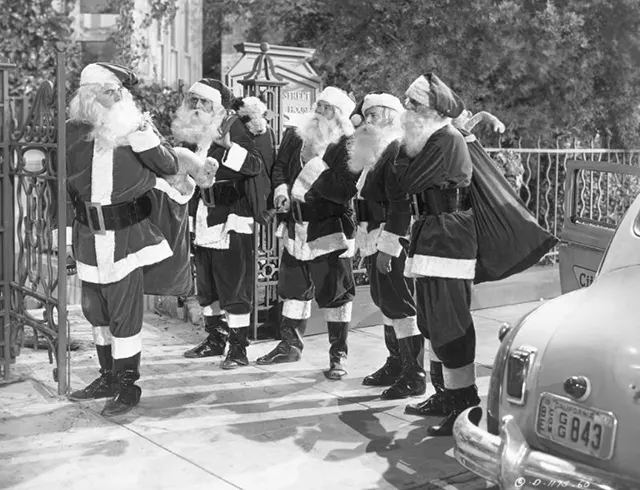 Santa Claus Vintage Photos