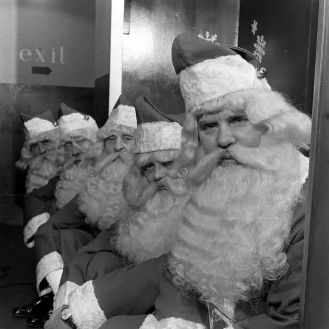 Santa Claus Vintage Photos