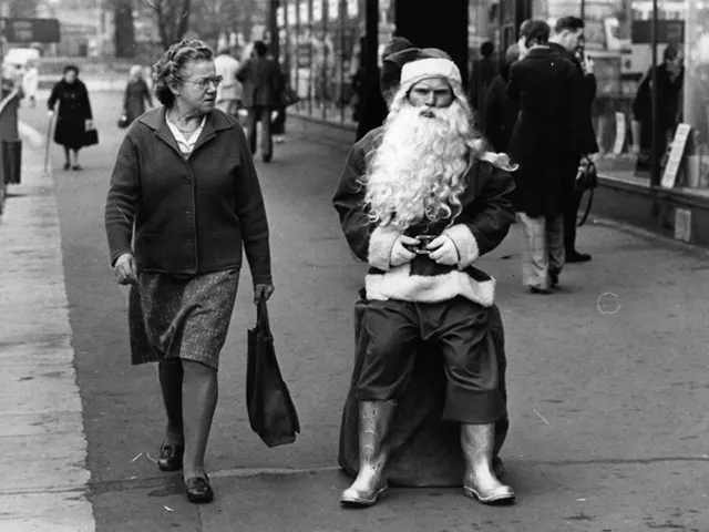 Santa Claus Vintage Photos