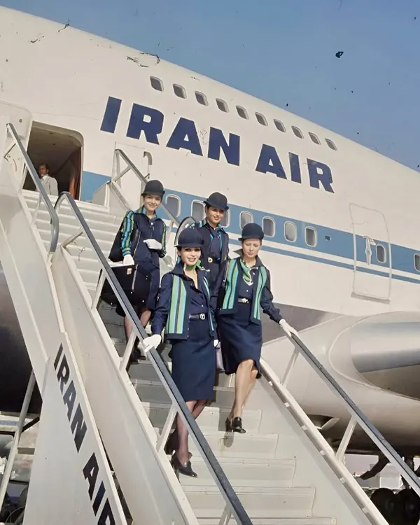 Photos Iran Air Flight Attendants in the Years Before the 1979 Revolution