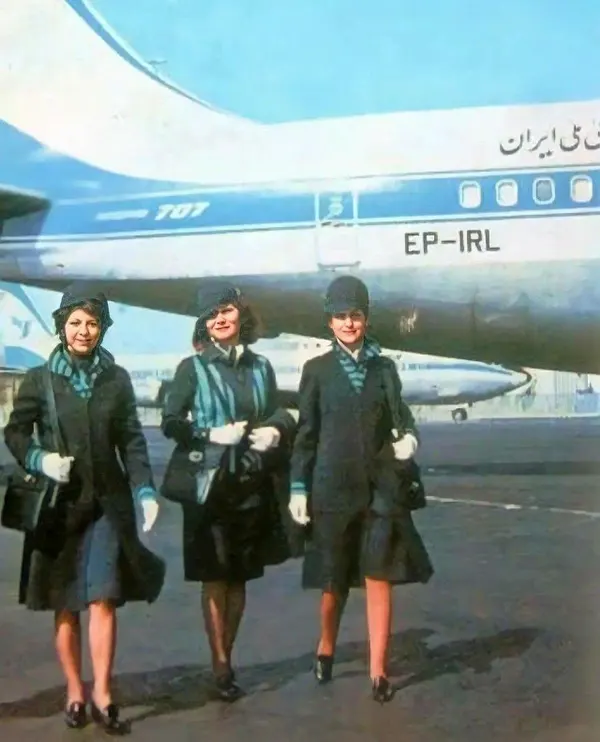Photos Iran Air Flight Attendants in the Years Before the 1979 Revolution
