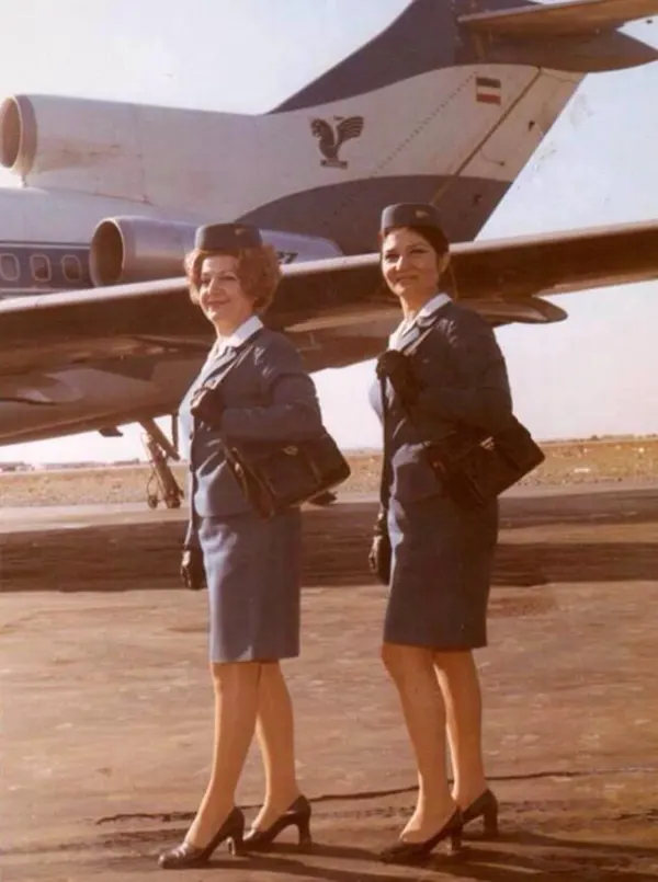 Photos Iran Air Flight Attendants in the Years Before the 1979 Revolution
