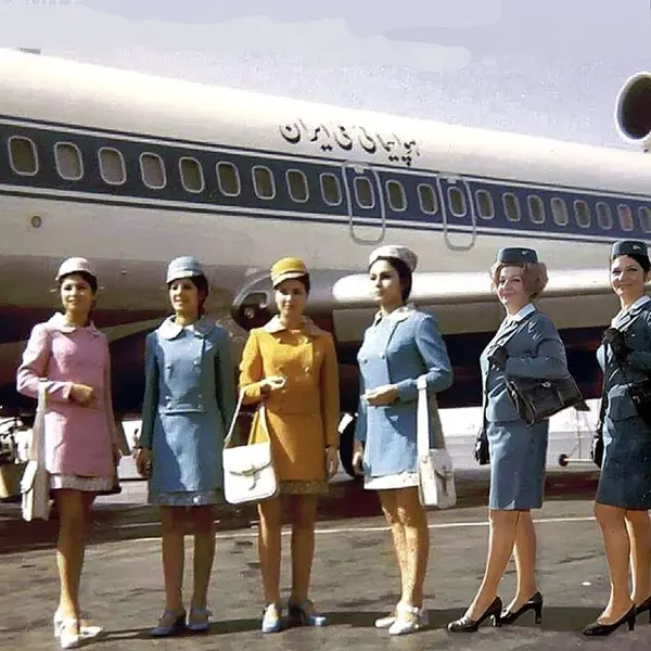 Photos Iran Air Flight Attendants in the Years Before the 1979 Revolution