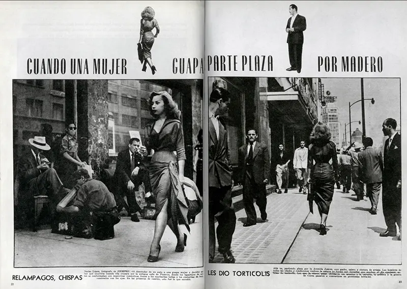 Maty Huitron social experiment walk in the street photos