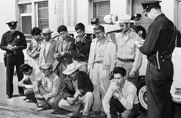 Immigration Raids Vintage Photos