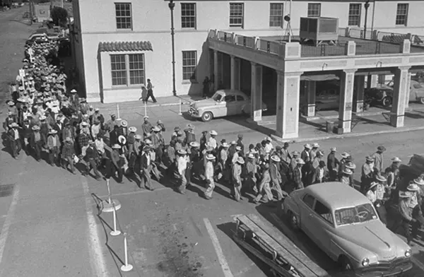 Immigration Raids Vintage Photos
