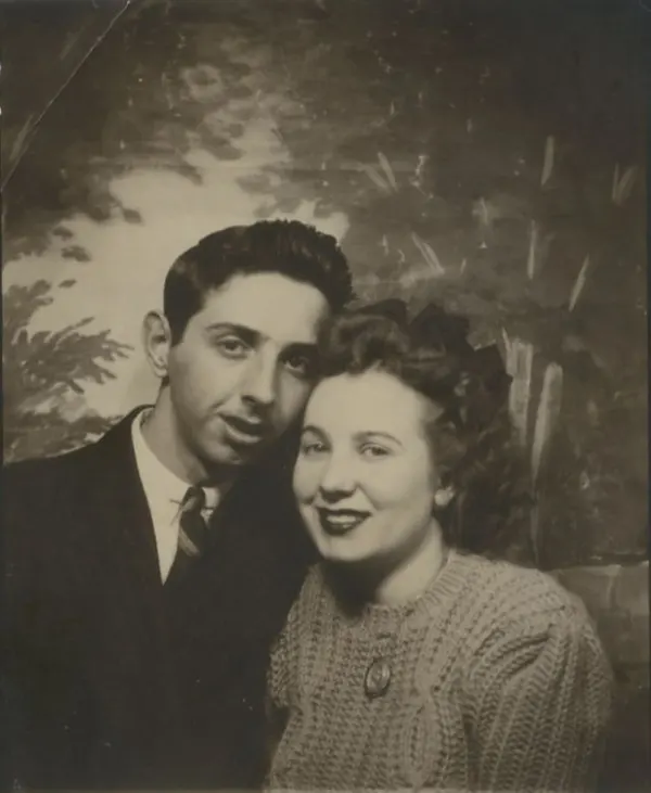 Vintage Photobooth Portraits Capture Intimate Moments Between 1950s Couples