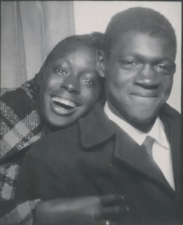Vintage Photobooth Portraits Capture Intimate Moments Between 1950s Couples