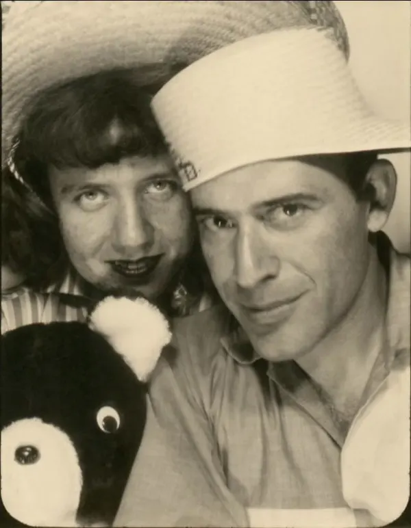 Vintage Photobooth Portraits Capture Intimate Moments Between 1950s Couples