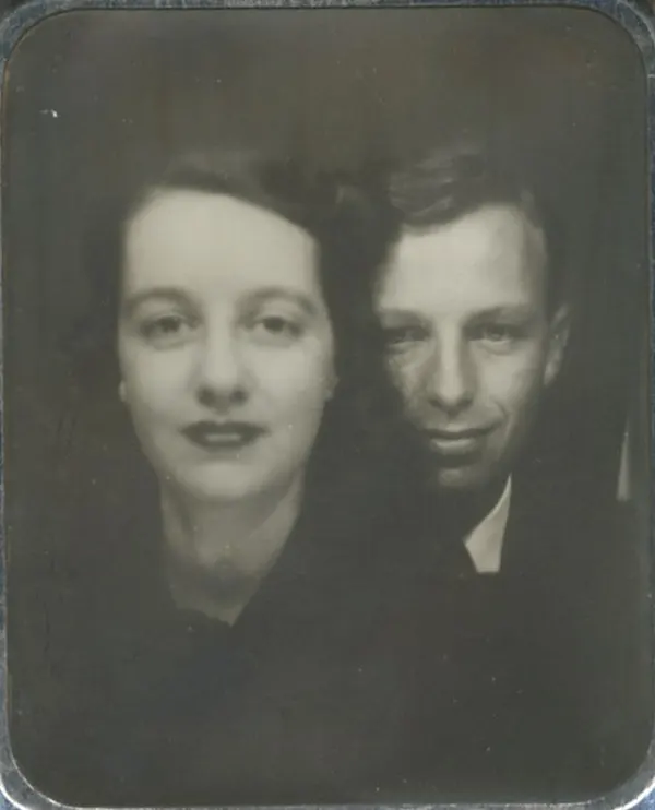 Vintage Photobooth Portraits Capture Intimate Moments Between 1950s Couples