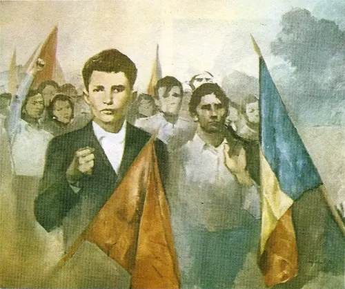Propaganda Paintings Promoting the Cult of Dictator Nicolae Ceaușescu