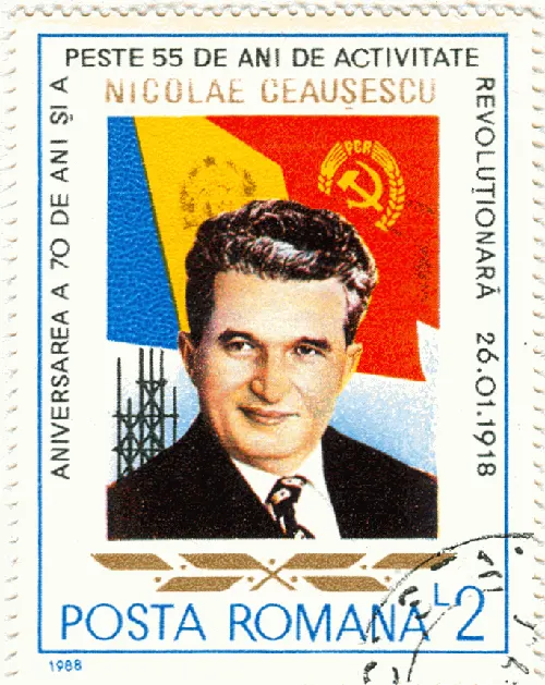 Propaganda Paintings Promoting the Cult of Dictator Nicolae Ceaușescu
