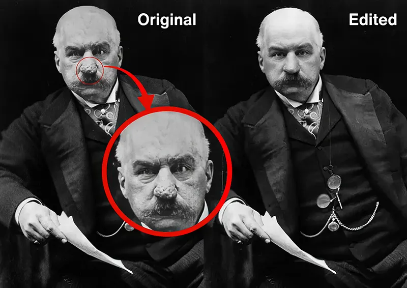  J.P. Morgan Large Nose Photos