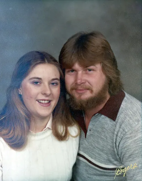 Studio Portraits of 1980s Couples Photos