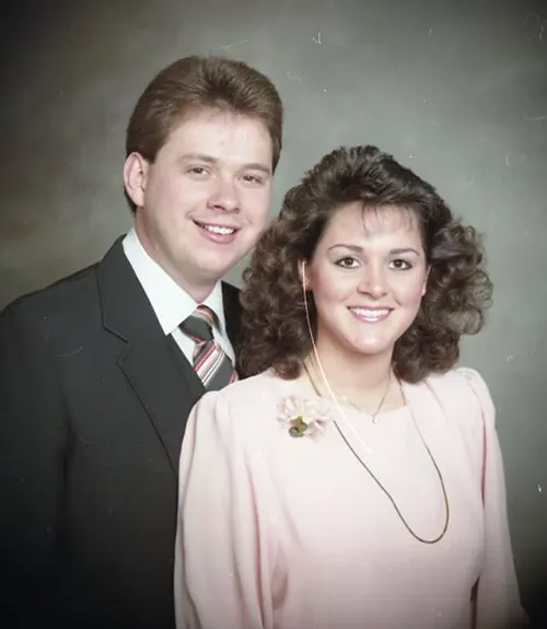 Studio Portraits of 1980s Couples Photos