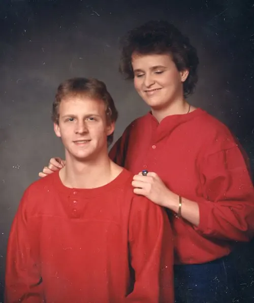 Studio Portraits of 1980s Couples Photos