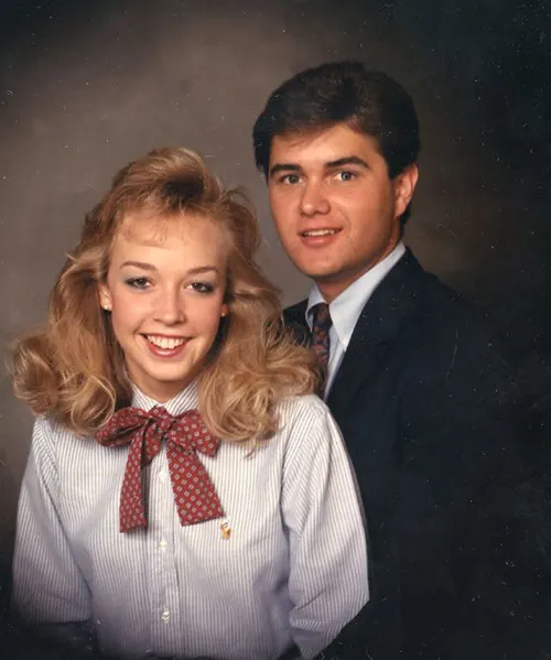 Studio Portraits of 1980s Couples Photos